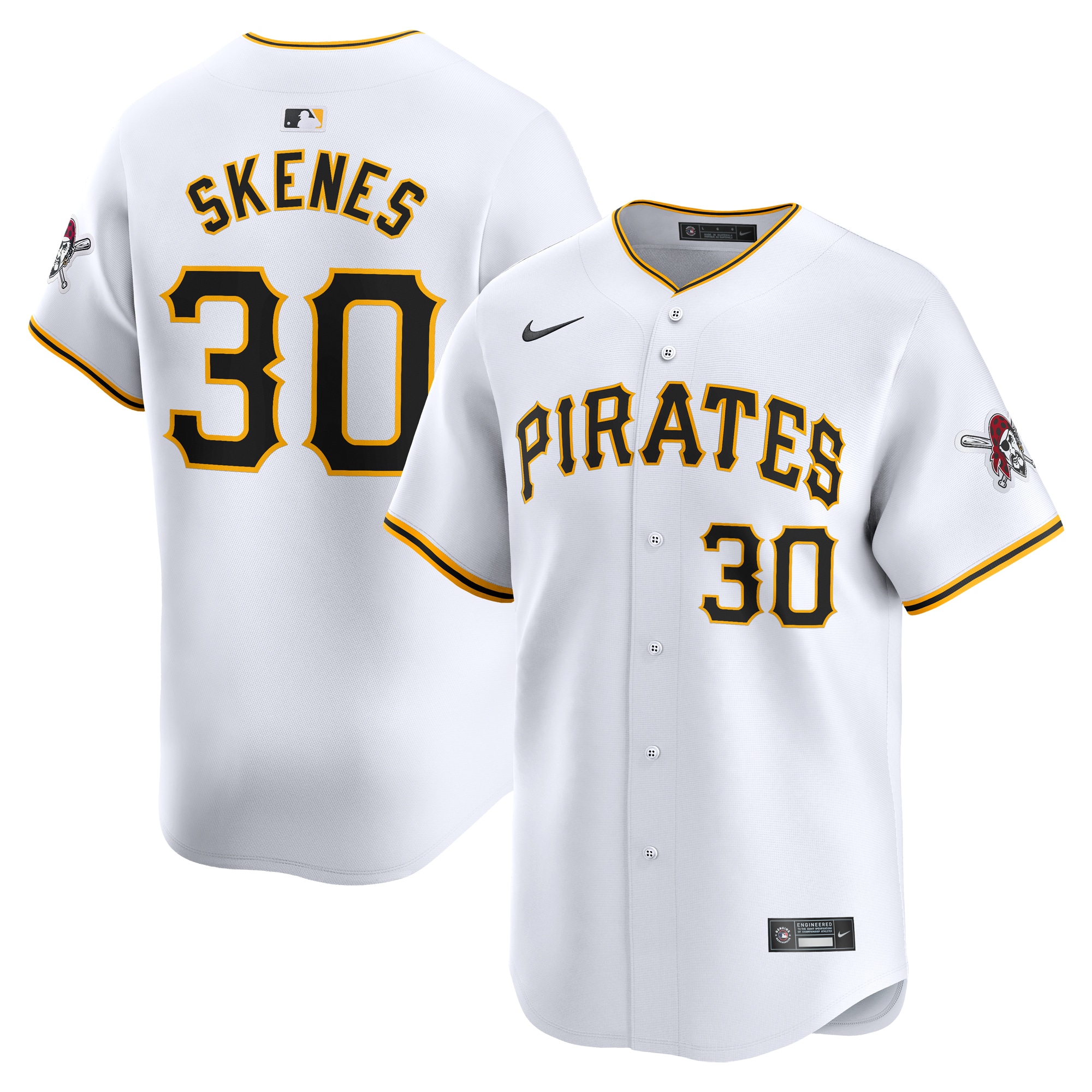 Shop Authentic Paul Skenes Pittsburgh Pirates Jerseys Online
