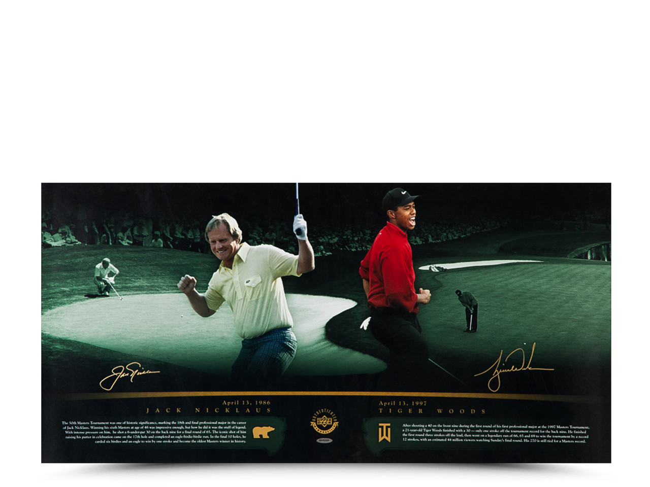 Shop Authentic Tiger Woods Autographed Memorabilia: Signed Photos, Jerseys, and More