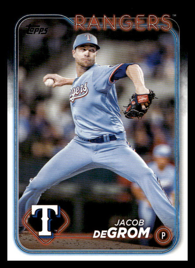 Explore Jacob deGrom Baseball Cards: Rare Rookie & Collectible Cards Available