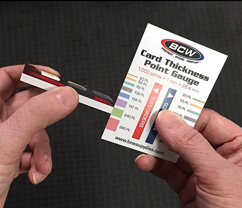How to Measure Sports Card Thickness: A Complete Guide to Toploaders and Points