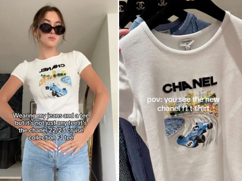 Chanel Formula 1 Shirt: The Ultimate Luxury F1-Inspired Fashion Statement
