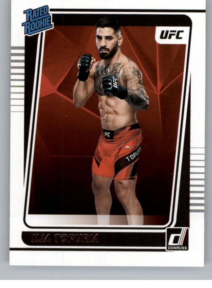 ilia topuria rookie card