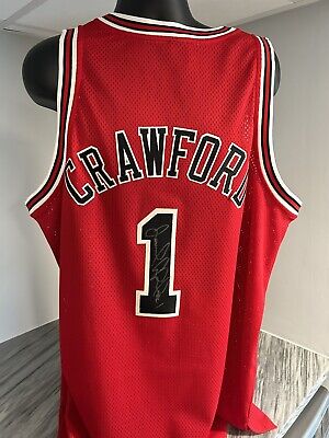 Jamal Crawford Chicago Bulls Jersey: Authentic Signed & Rare Collector's Item