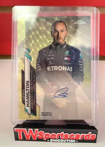 Lewis Hamilton 1/1 Superfractor: The Record-Breaking Formula 1 Card Auction Price
