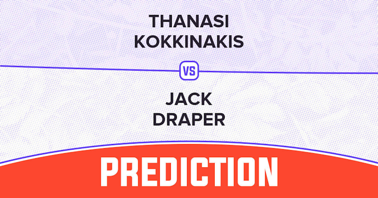 draper vs kokkinakis prediction