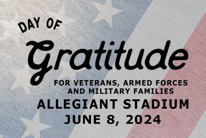 Experience the Day of Gratitude at Allegiant Stadium – A Tribute to Veterans