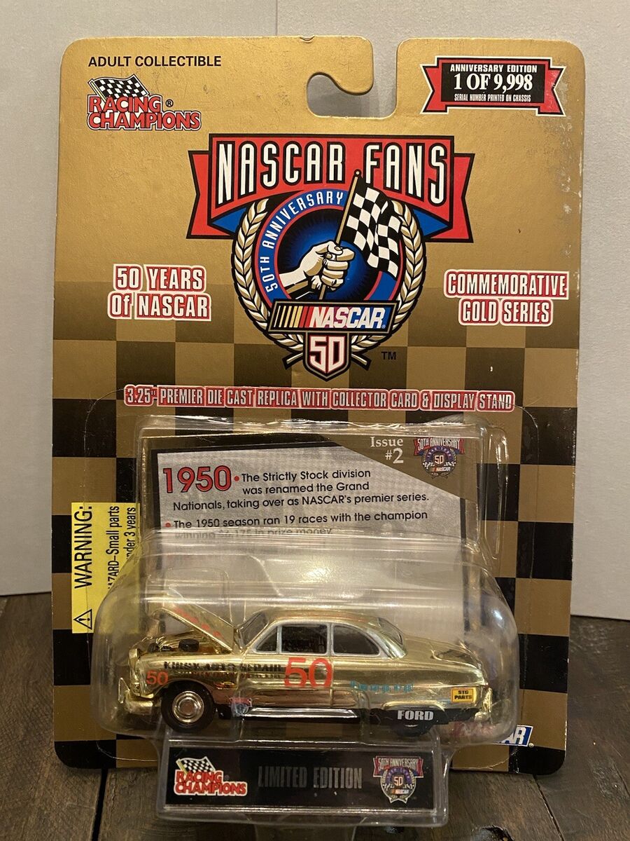50th Anniversary NASCAR Car: Limited Edition Racing Champions Collectible