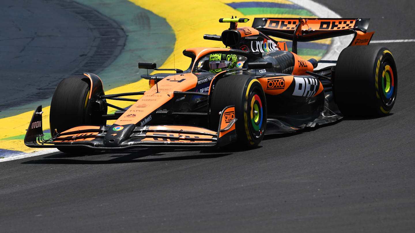 FP1 Results – McLaren's Norris Sets Fastest Time in Sao Paulo GP Practice