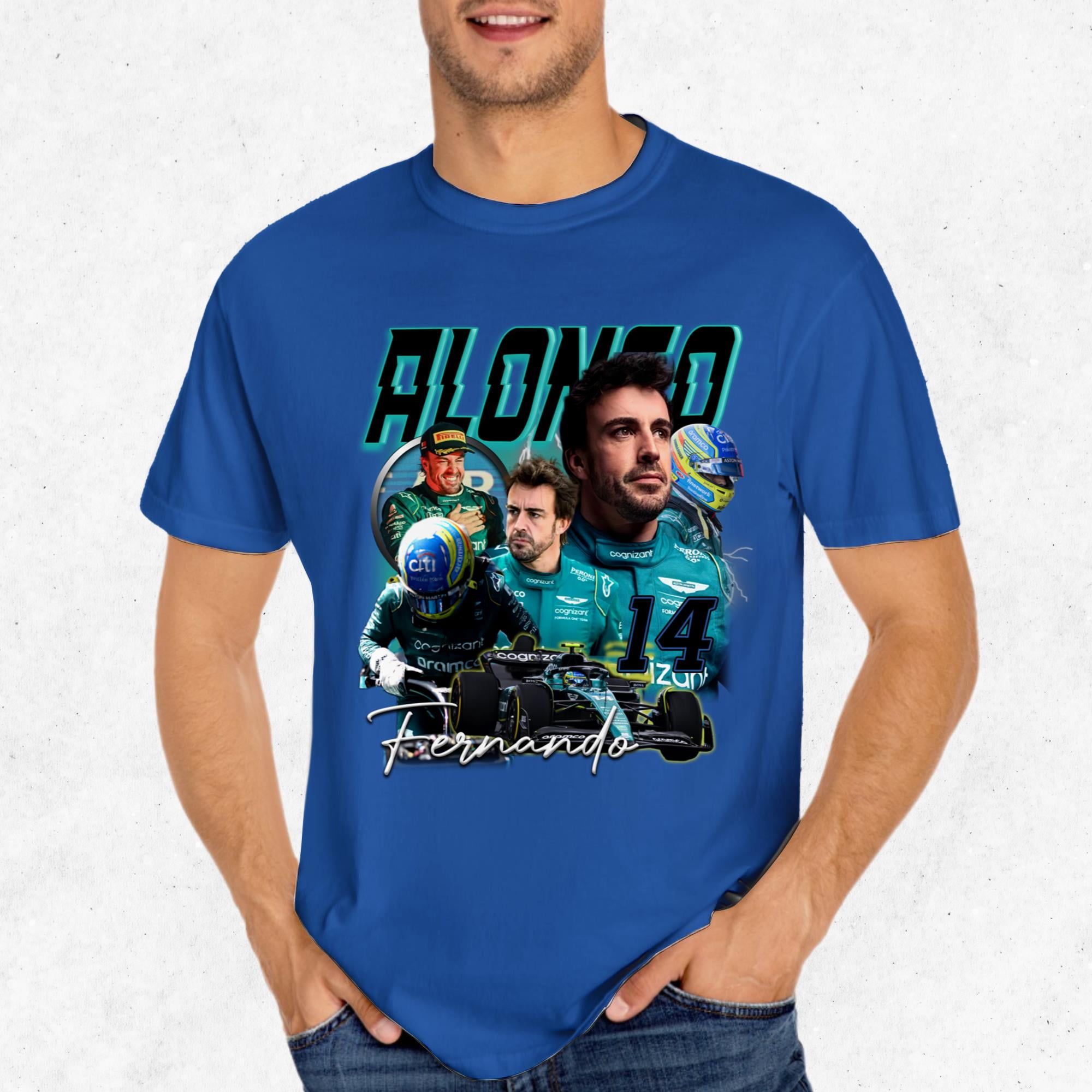 Get Your Fernando Alonso Shirt – Celebrate the F1 Legend with Exclusive Merch