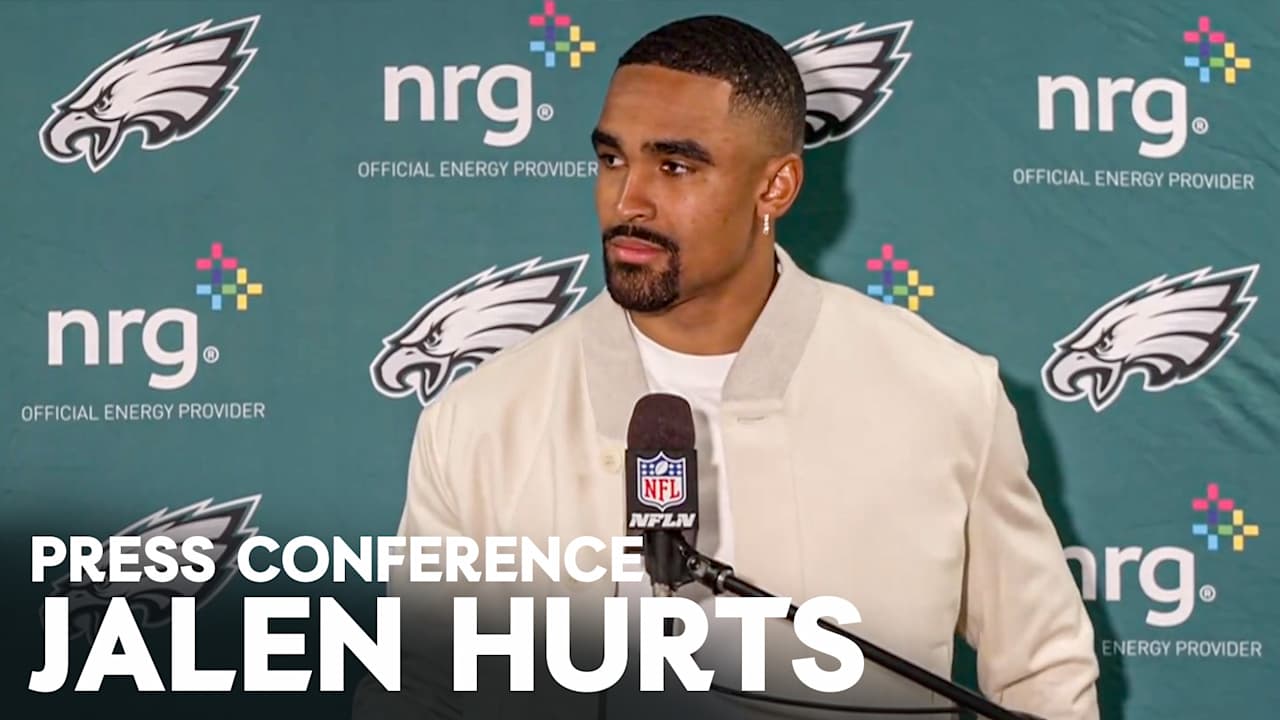 Jalen Hurts Discusses His Vision for Eagles' Future in Today's Press Conference