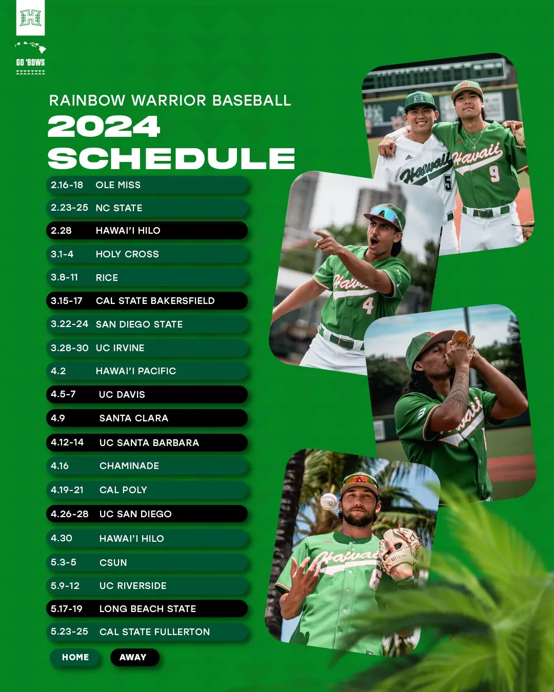 2024 University of Hawaii Baseball Schedule: Key Dates & Home Games