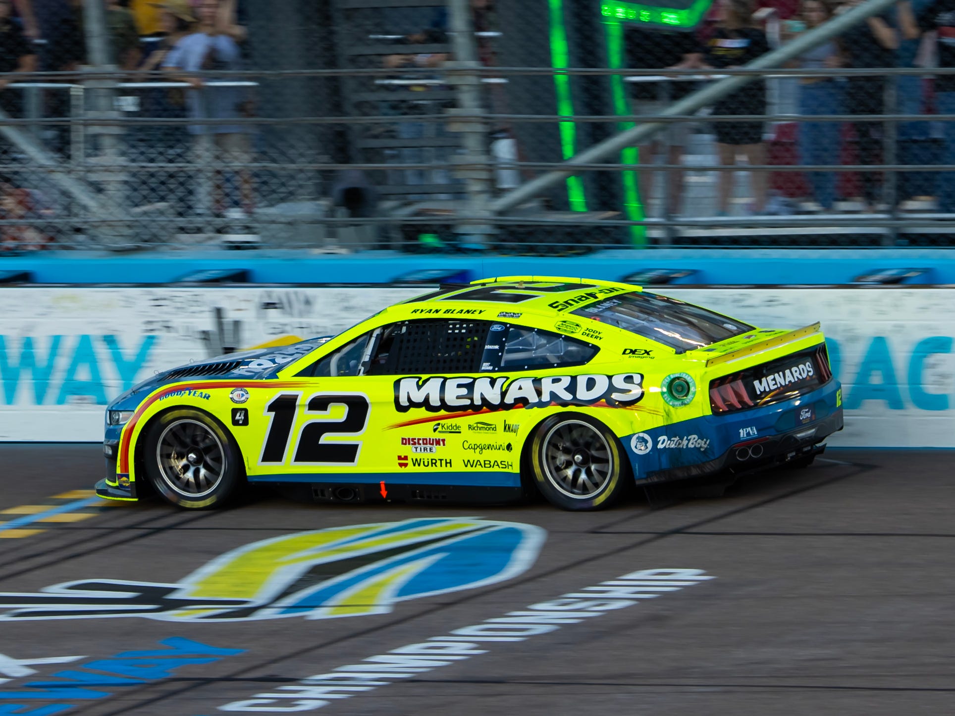 Whos on the pole for the NASCAR race tomorrow? See who earned the top spot!