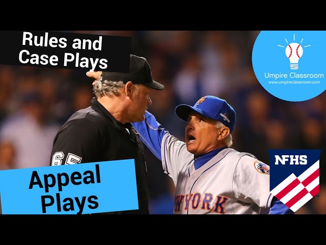 Casciac Baseball Appeals: How to Question a Call on the Field