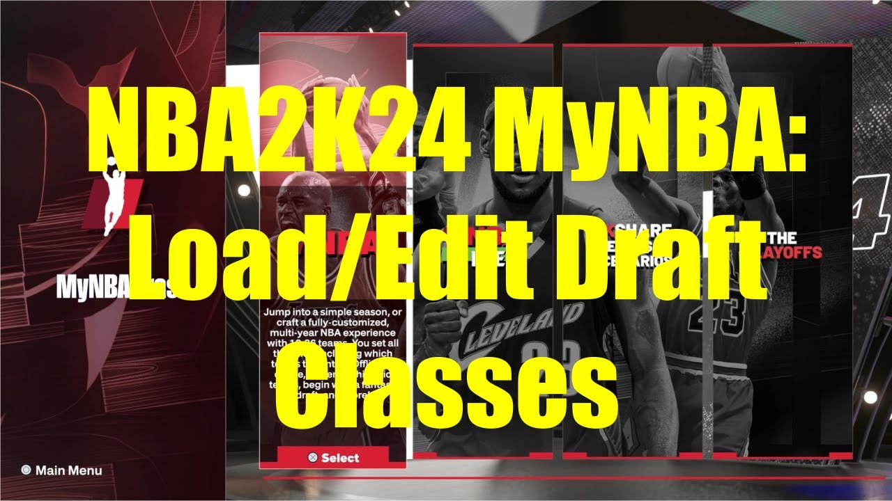 How to Change Draft Class NBA 2K24: Tips and Tricks for a Custom Experience