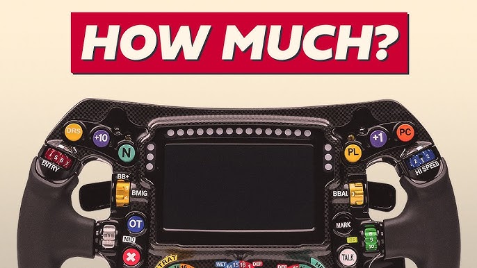 Wondering How Much an F1 Steering Wheel Costs? Heres the Answer