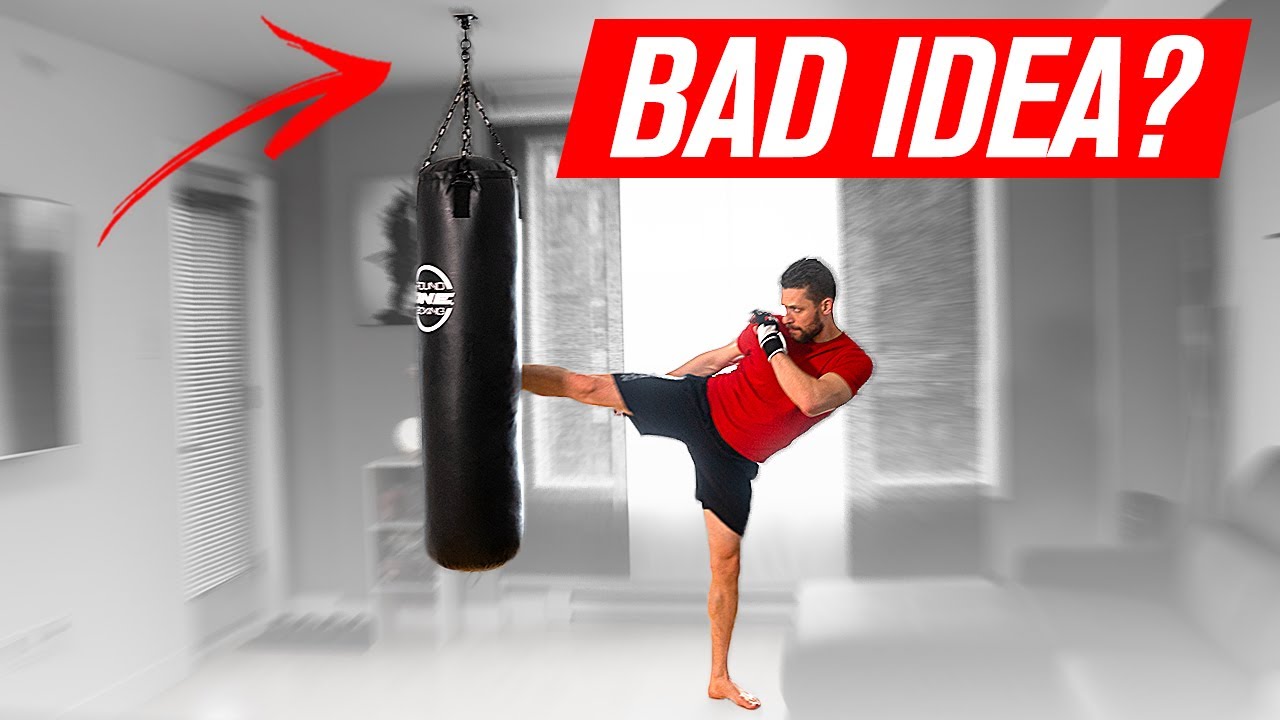 Want to know how to hang a boxing bag in an apartment? Learn useful tips!