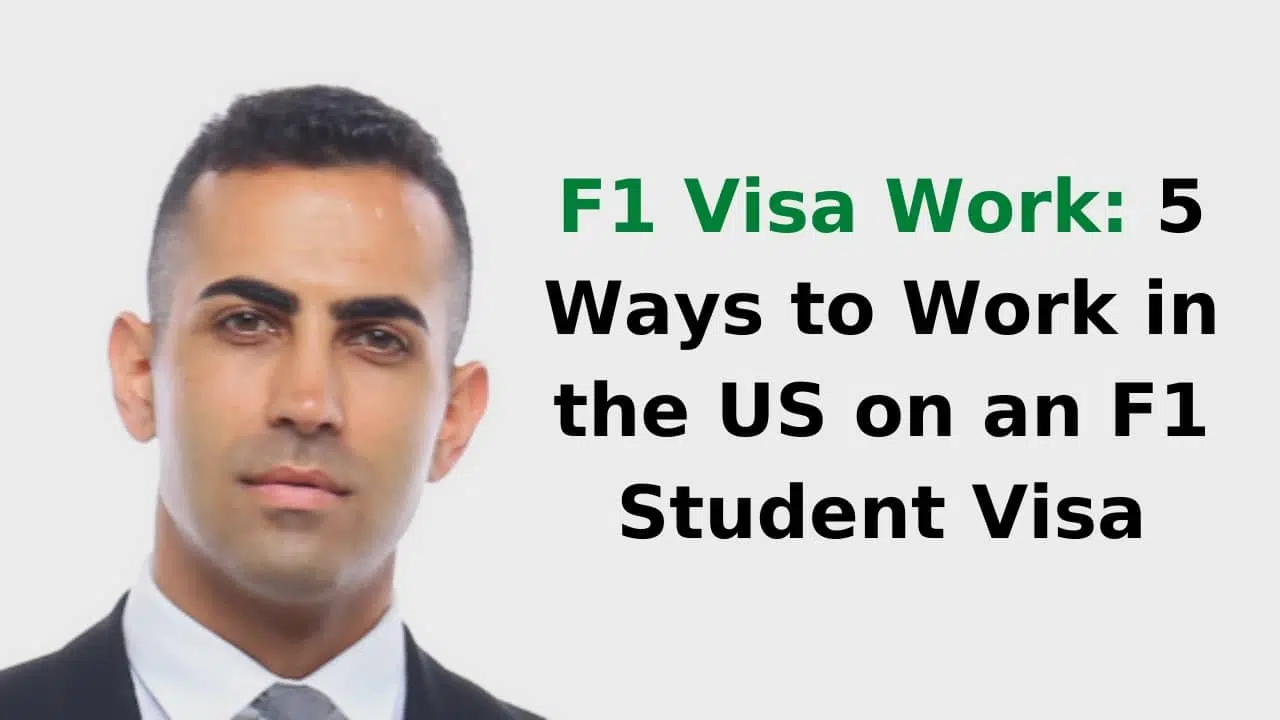 Facing F1 Visa Issues? Contact an Experienced F1 Visa Attorney Near Me