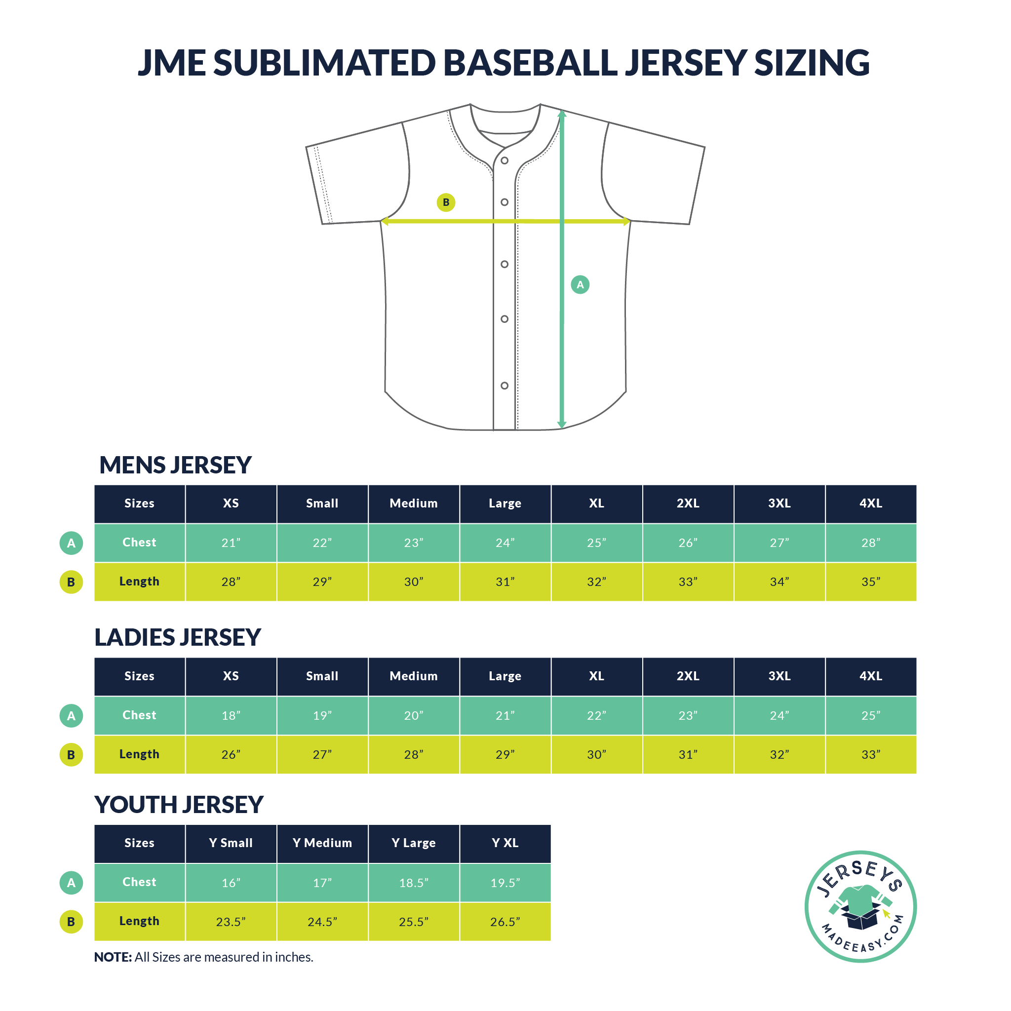 What size baseball jersey should I buy? Get the right size guide here!