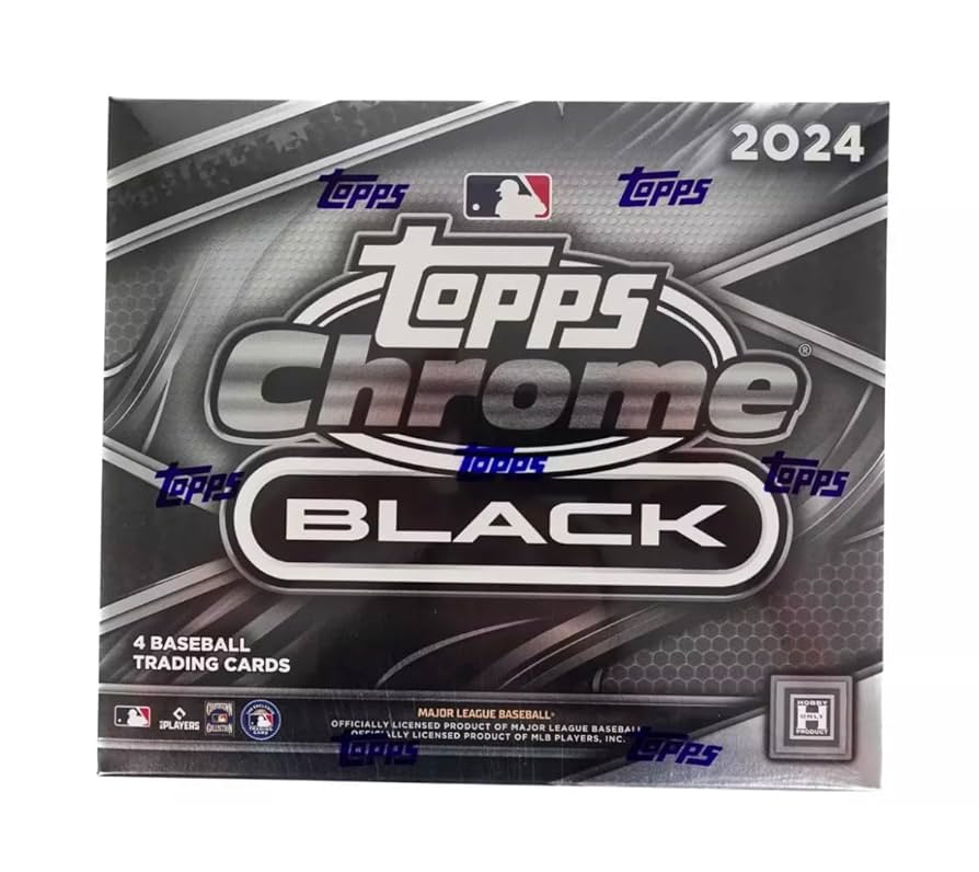 New Release: 2024 Topps Chrome Black Baseball Cards Are Here