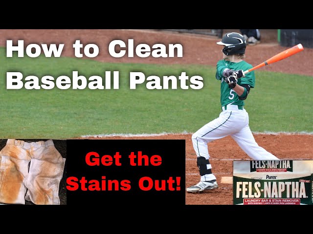How to Get Turf Stains Out of Baseball Pants? Use These Household Items for Best Results