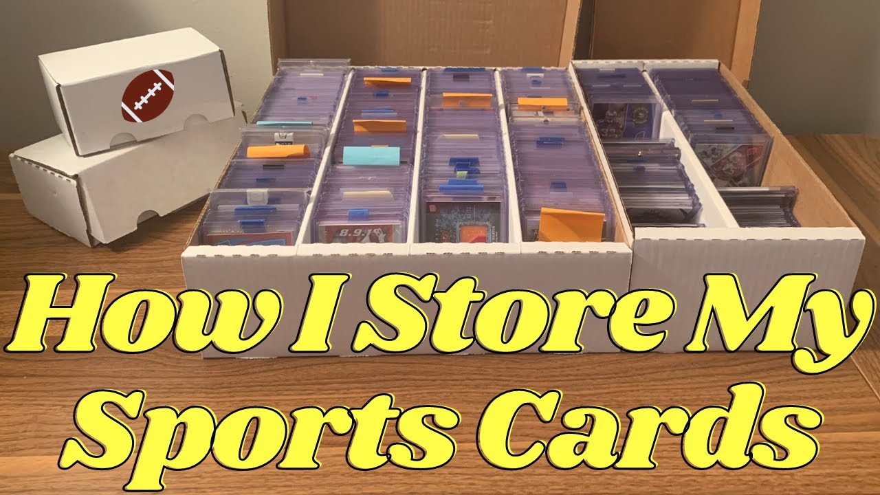 How to organize baseball cards for storage? Best methods!
