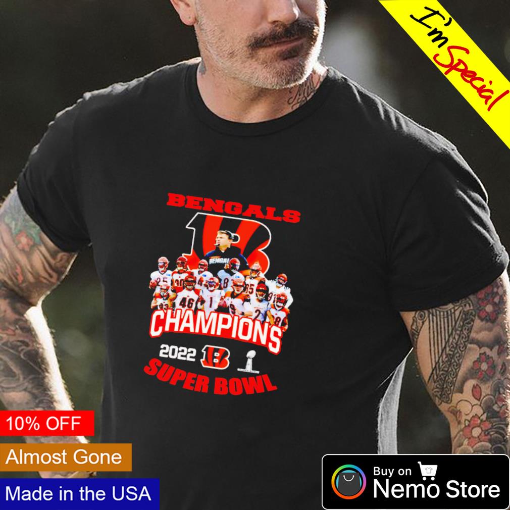 Buy Bengals Super Bowl Champion Shirt - Perfect for Fans of Cincinnati