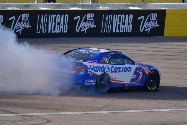 Who won the NASCAR race today in Las Vegas? Get the latest updates.