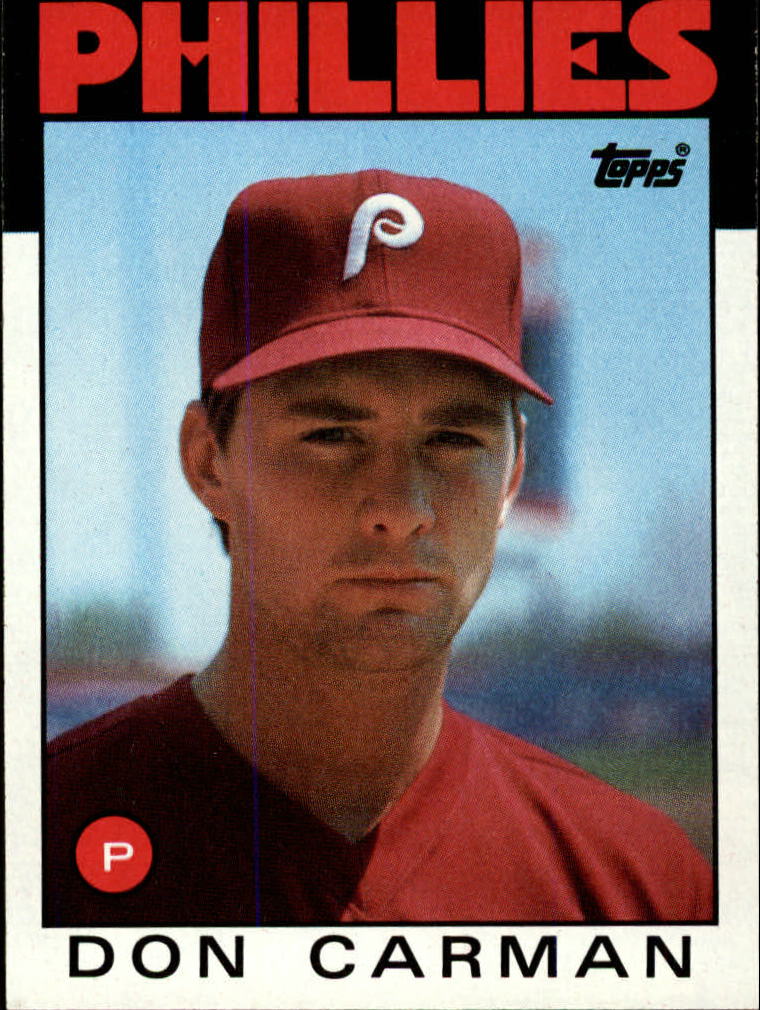 How much is a Don Carman baseball card worth? Lets look at the price guide