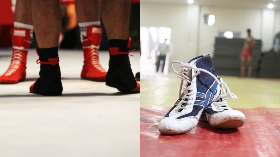 Using Boxing Shoes in Wrestling: A Surprising Guide for You