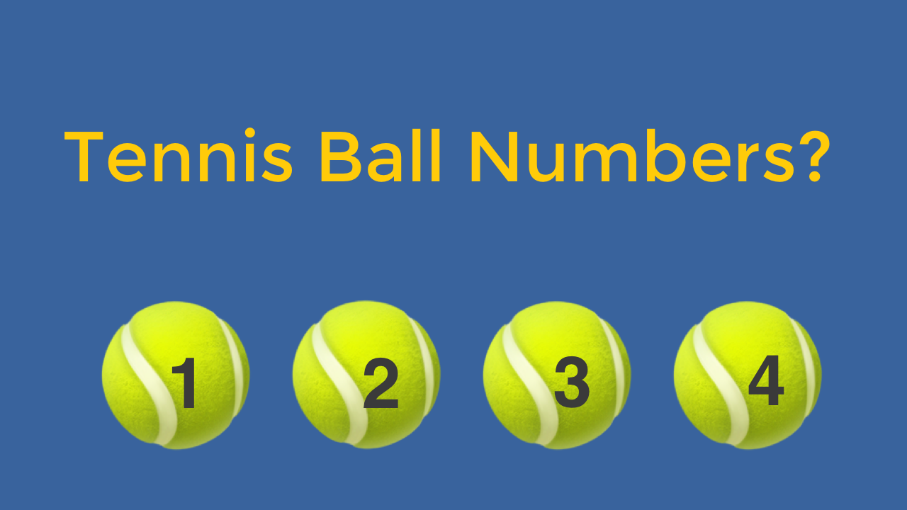 Decoding Tennis Balls: Understanding the Numbers on Your Balls