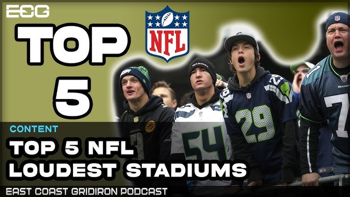 Looking for the Top 5 Loudest NFL Stadiums? Here They Are!