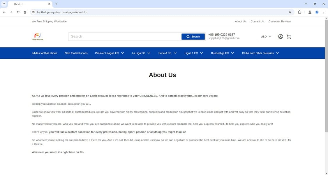 Is Football Shop Legit or a Scam? Read This Before You Shop!