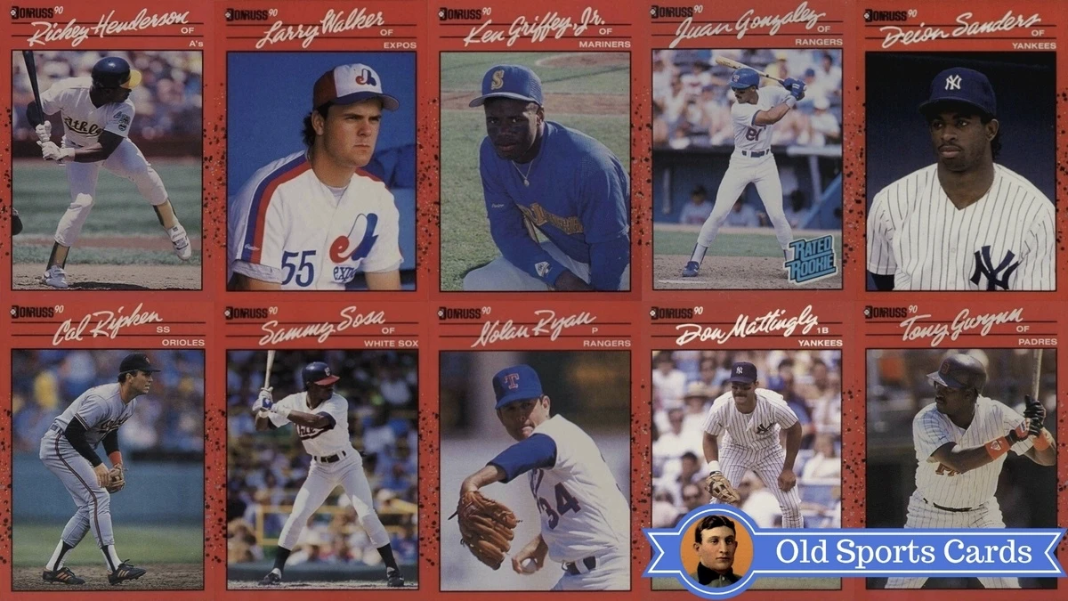 Are Donruss baseball cards worth anything? A guide to these baseball cards!