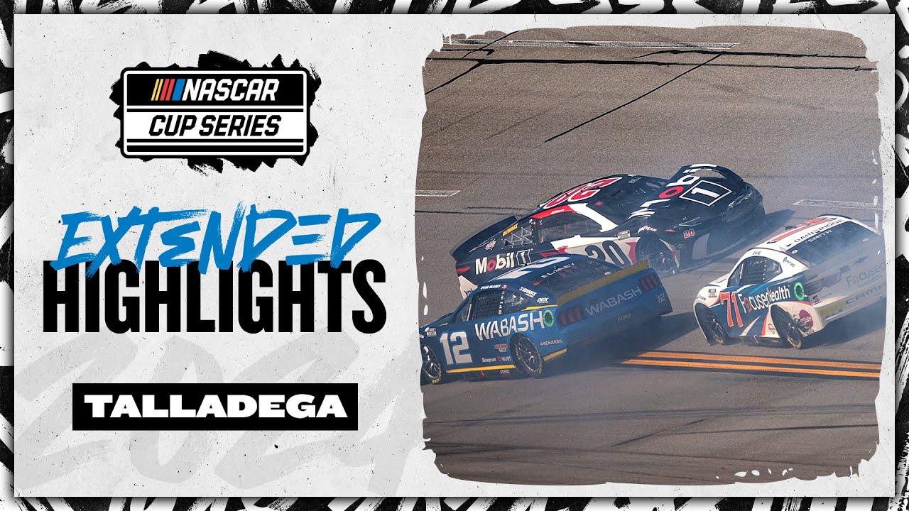 She won the NASCAR race today after a crazy finish, check out the full details!
