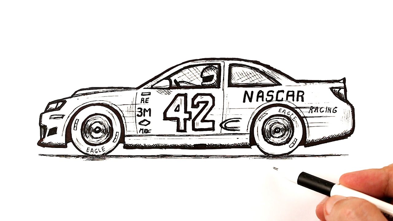 How to Draw a Nascar Car: Follow This Tutorial and Get Started!
