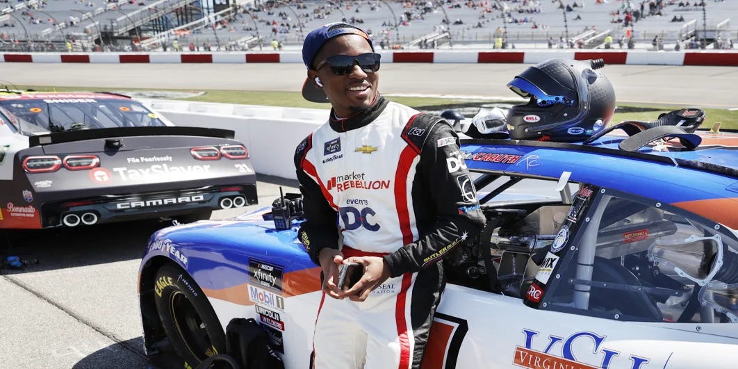 Breaking News: [Drivers Name] won the NASCAR race today!