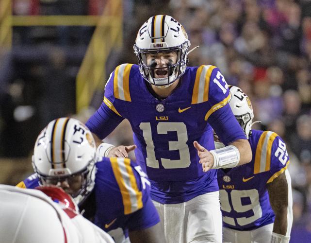 Check the score! What was the score of the LSU football game today?