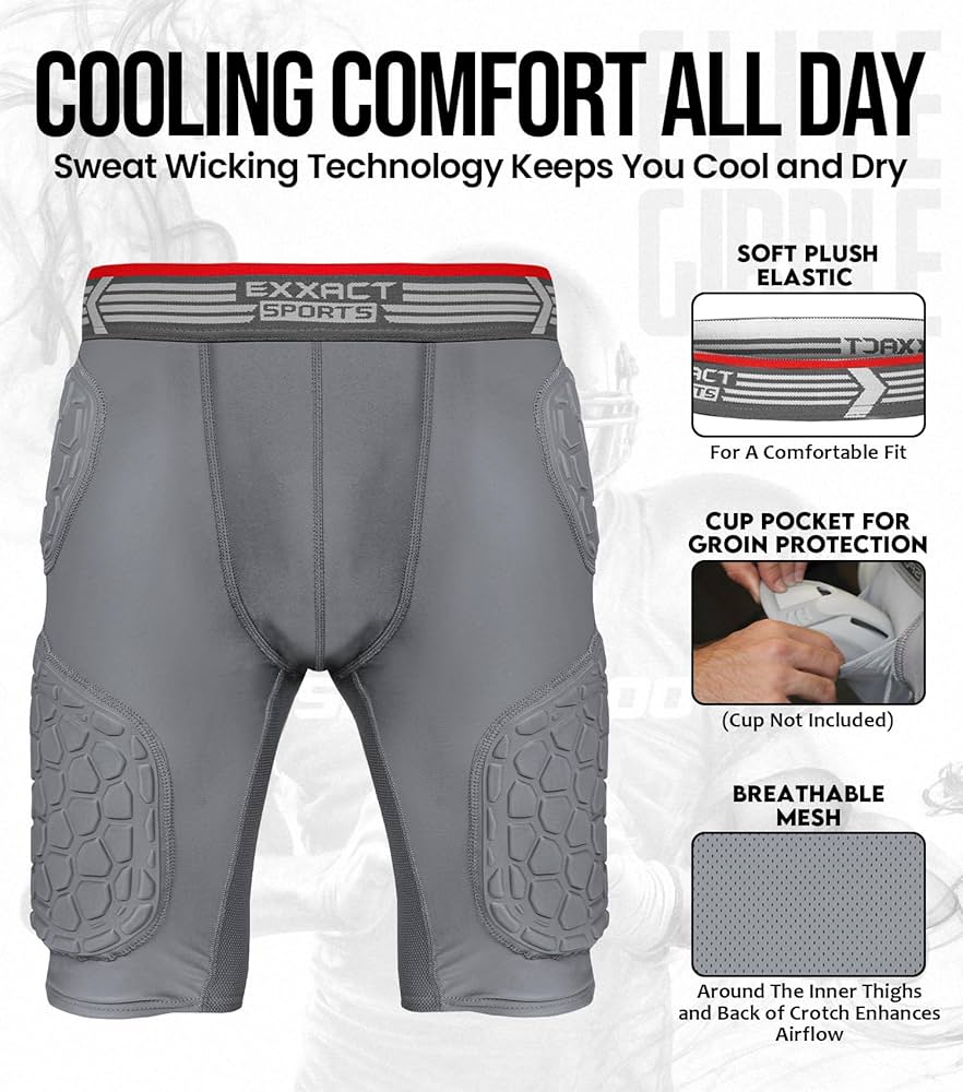Should you wear underwear with a football girdle? Find out the common practice.