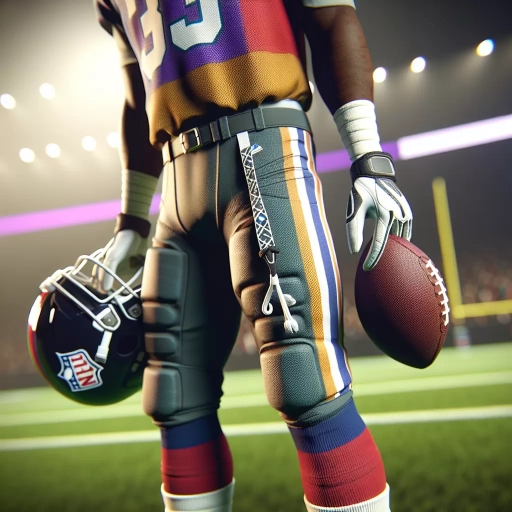 Football Player Gear: What are the long straps hanging from football players?