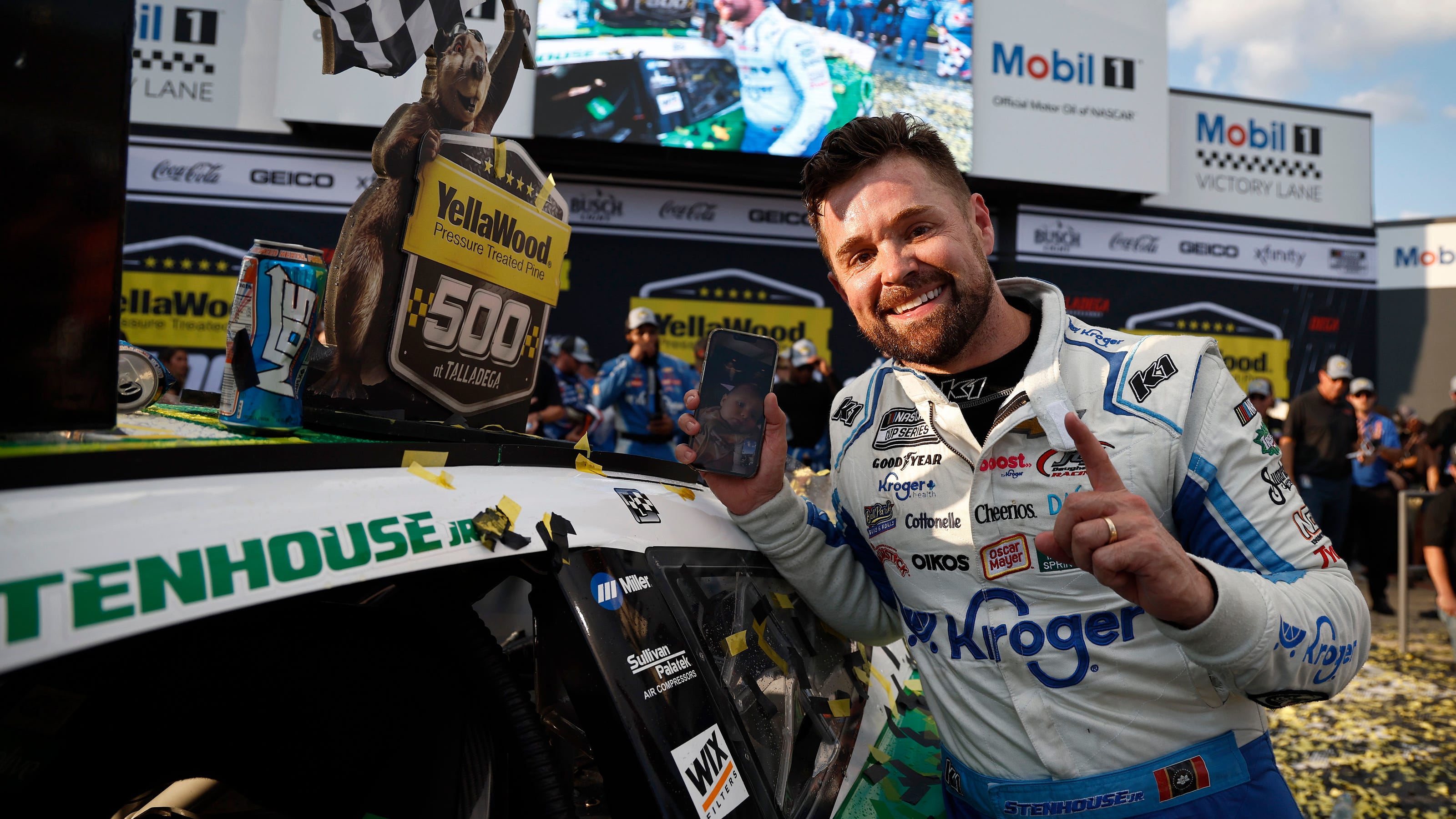 Who won the NASCAR race today at Talladega? Find out the winner here!