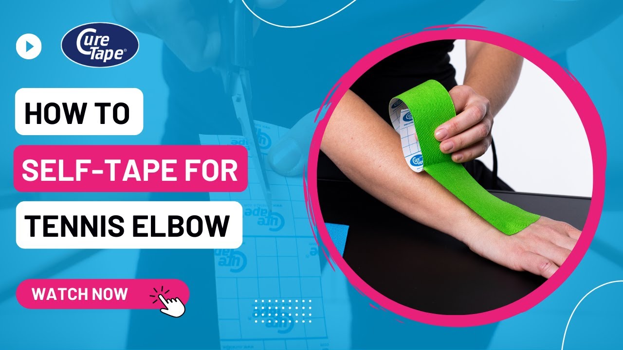 Step-by-Step Guide to Applying KT Tape for Tennis Elbow Relief
